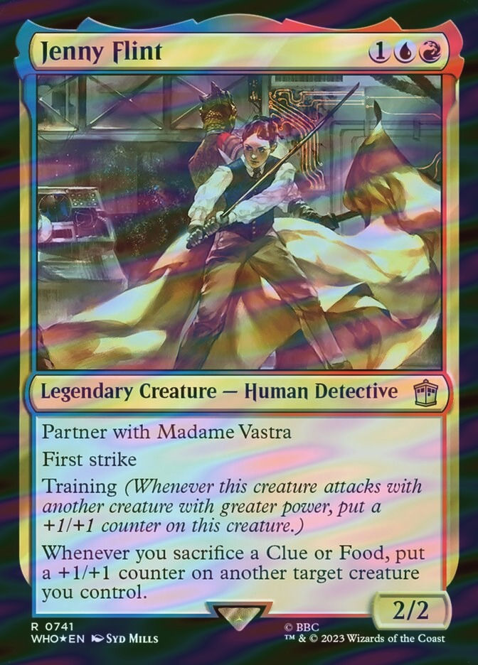 Jenny Flint (WHO) (741) / Surge Foil