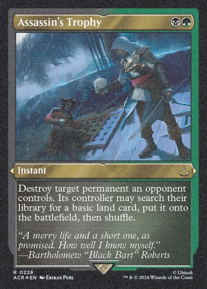 Assassin's Trophy (ACR) (228) / Foil Etched