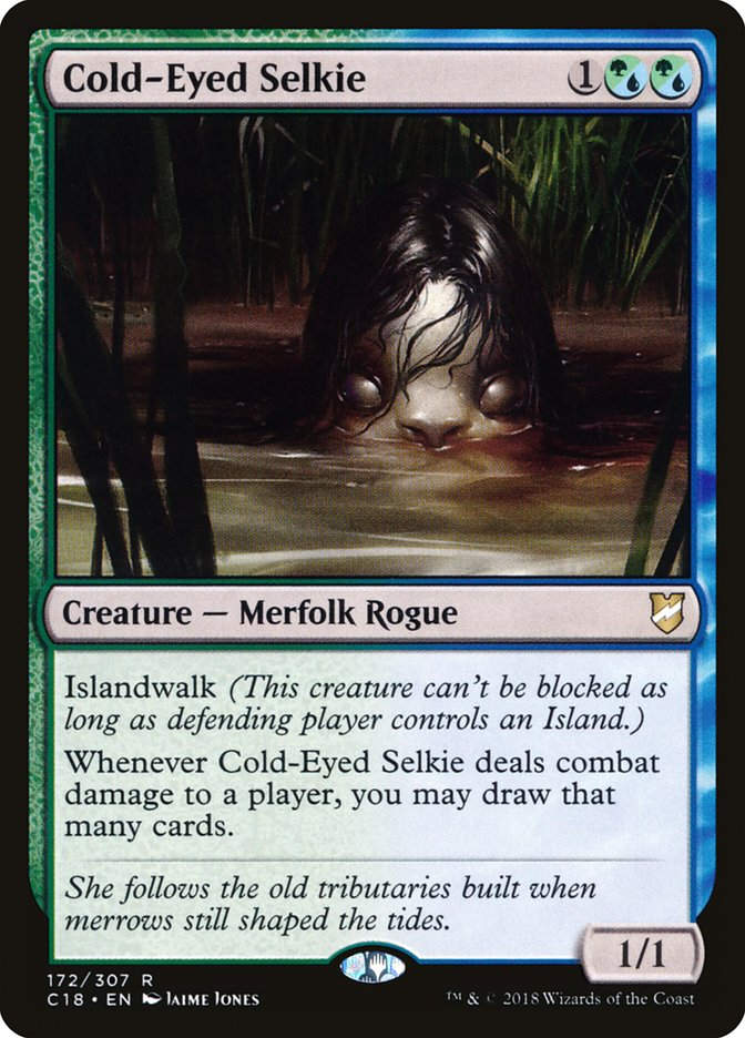 Cold-Eyed Selkie (c18)