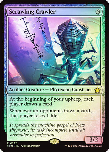 Scrawling Crawler (FDN) (132) / Foil