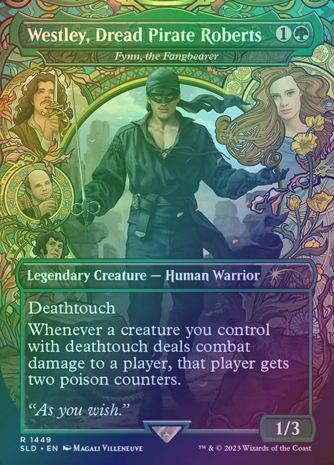 Fynn, the Fangbearer (SLD) (1449) / Borderless / Foil