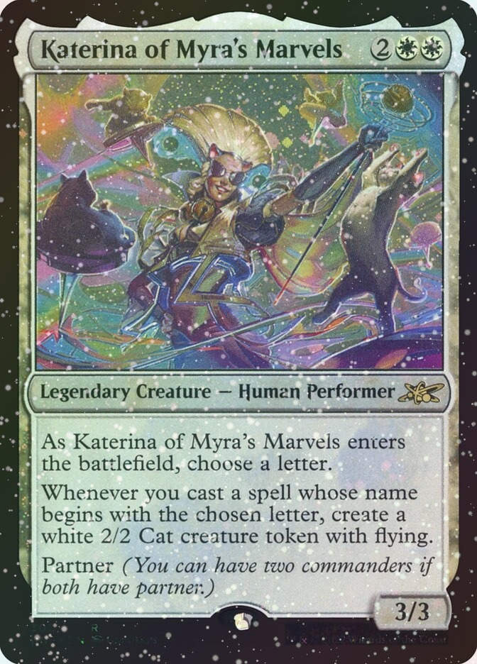 Katerina of Myra's Marvels (UNF) (302) / Galaxy Foil