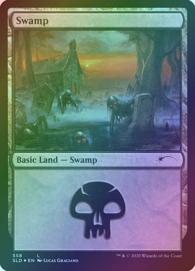 Swamp (SLD) (558) / Foil