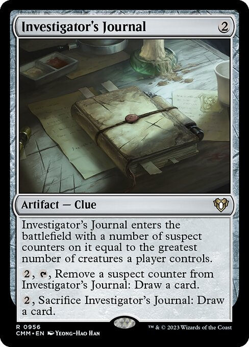 Investigator's Journal (cmm) (Commander Deck)