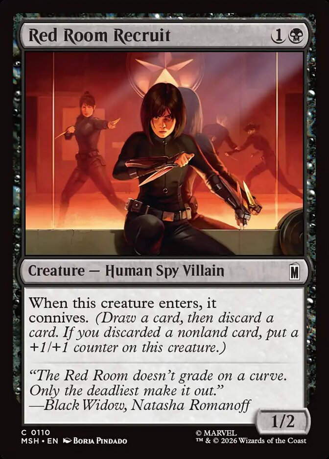 Red Room Recruit (MSH) (110)