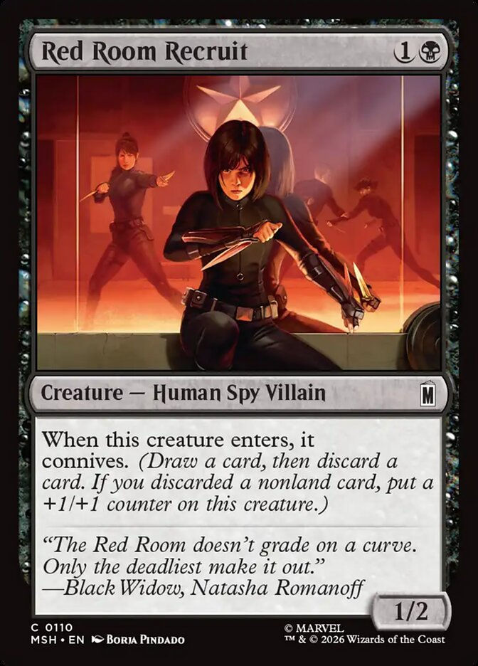 Red Room Recruit (MSH) (110)