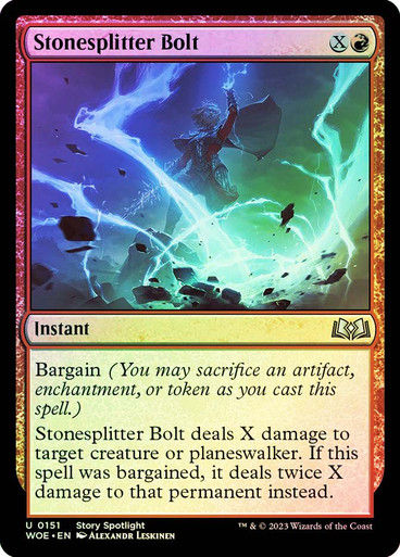 Stonesplitter Bolt (woe) / Foil