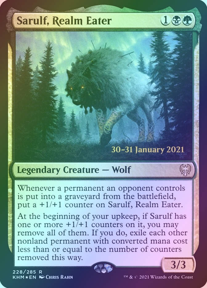 Sarulf, Realm Eater (PKHM) (228s) / Foil