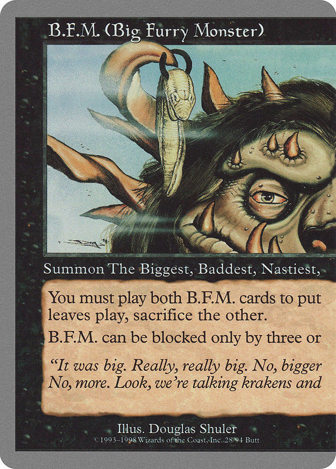 B.F.M. (Big Furry Monster) (ugl)