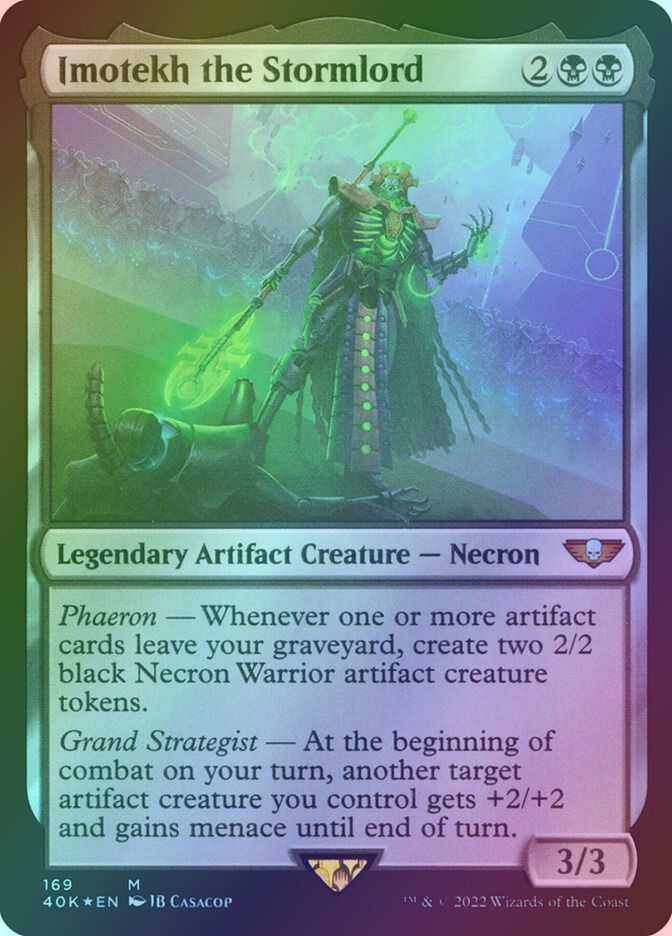 Imotekh the Stormlord (40K) (169) / Foil