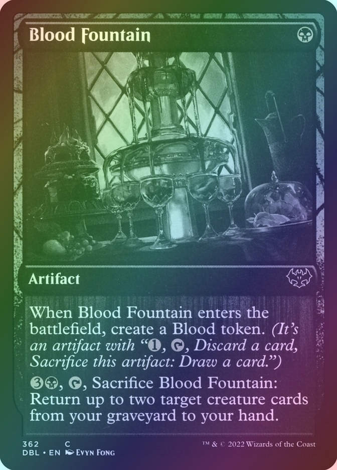 Blood Fountain (DBL) (362) / Foil