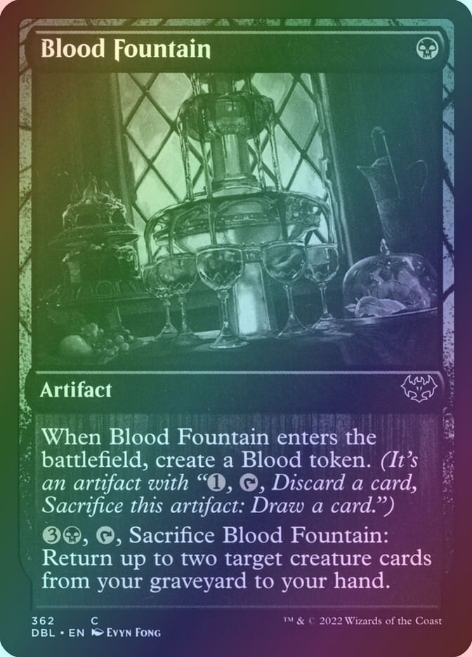 Blood Fountain (DBL) (362) / Foil