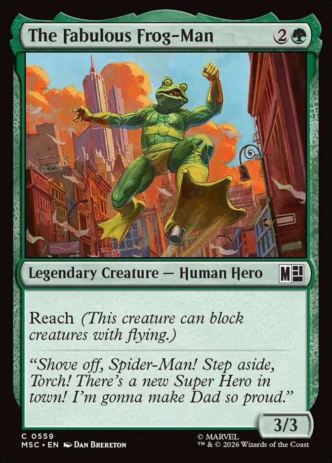 The Fabulous Frog-Man (MSC) (559)