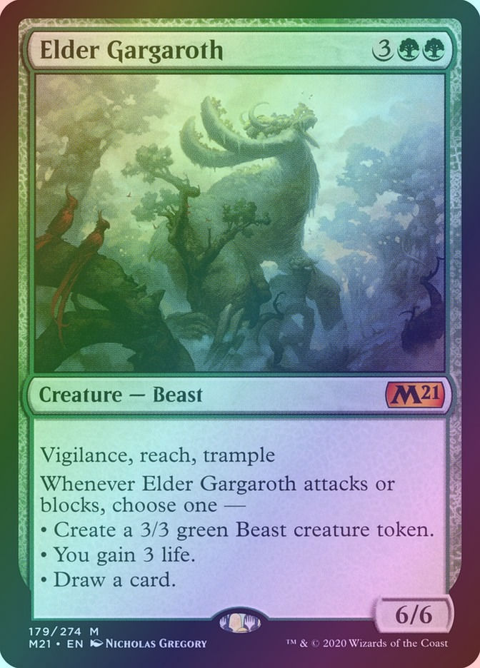 Elder Gargaroth (M21) (179) / Foil