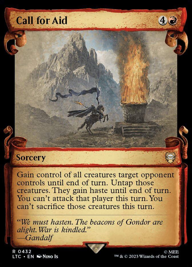 Call for Aid (LTC) (432) / Showcase
