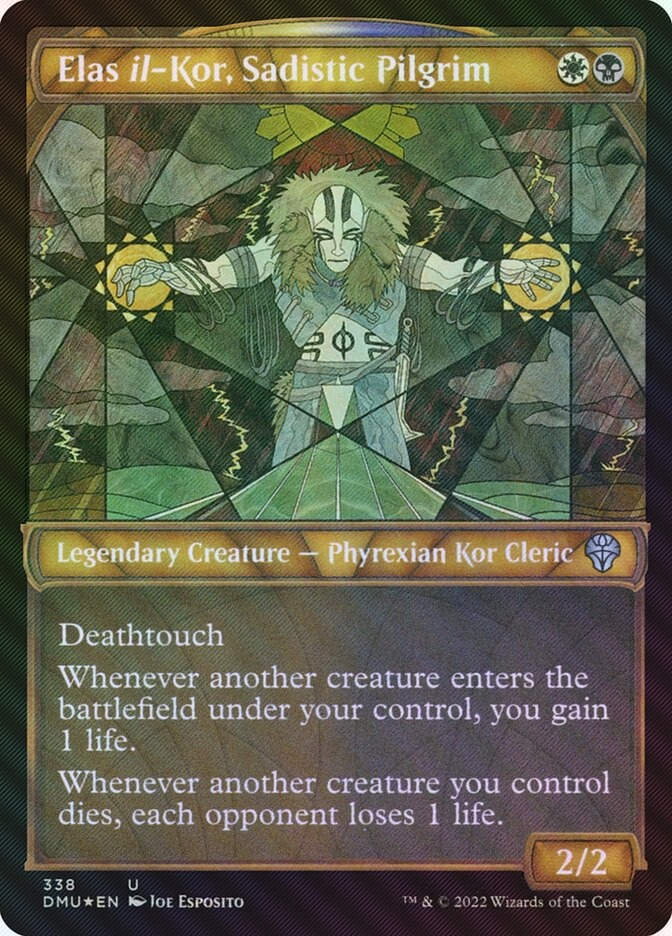 Elas il-Kor, Sadistic Pilgrim (DMU) (338) / Showcase / Textured Foil