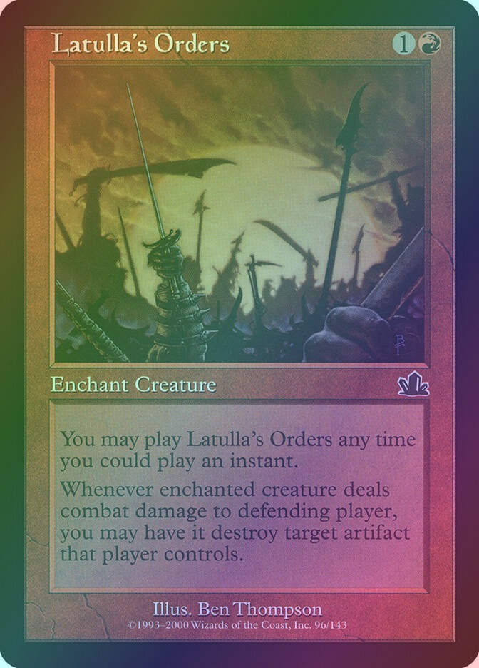 Latulla's Orders (PCY) (96) / Foil