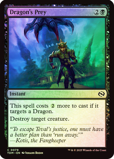 Dragon's Prey (TDM) (79) / Foil