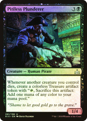 Pitiless Plunderer (RIX) (81) / Foil