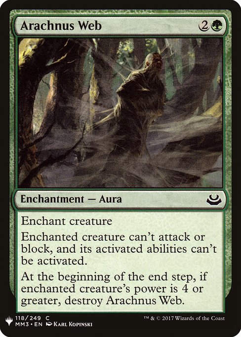Arachnus Web (PLST) (MM3-118)