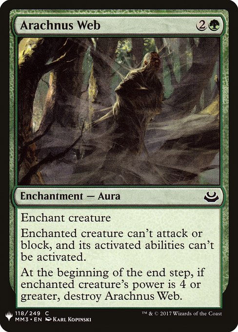 Arachnus Web (PLST) (MM3-118)