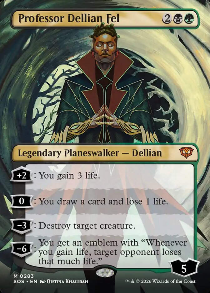 Professor Dellian Fel (SOS) (283) / Borderless