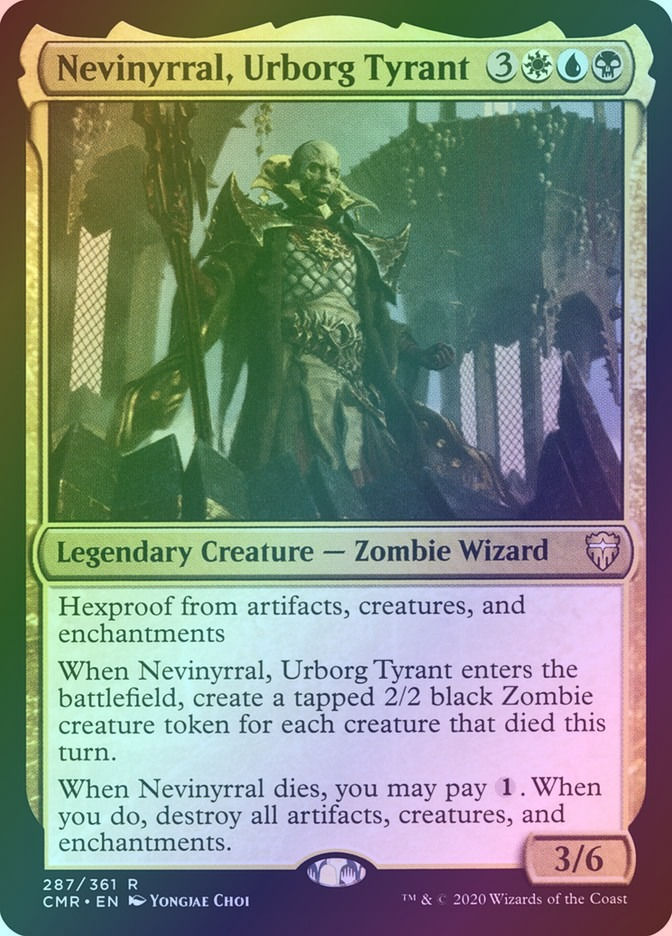 Nevinyrral, Urborg Tyrant (CMR) (287) / Foil