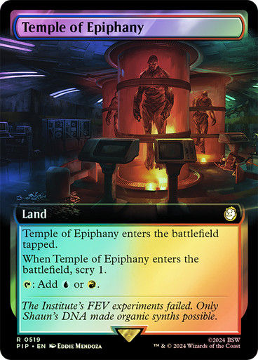 Temple of Epiphany (pip) (519) / Extended Art Foil