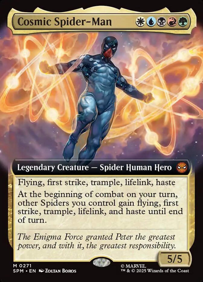 Cosmic Spider-Man (SPM) (271) / Extended Art