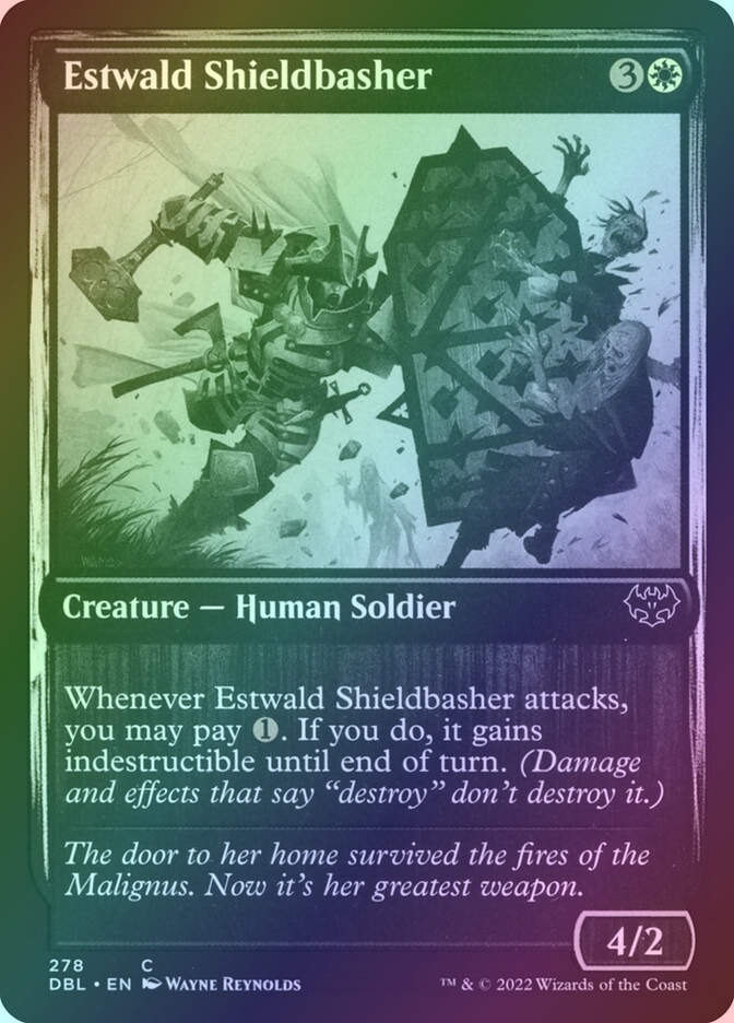 Estwald Shieldbasher (DBL) (278) / Foil