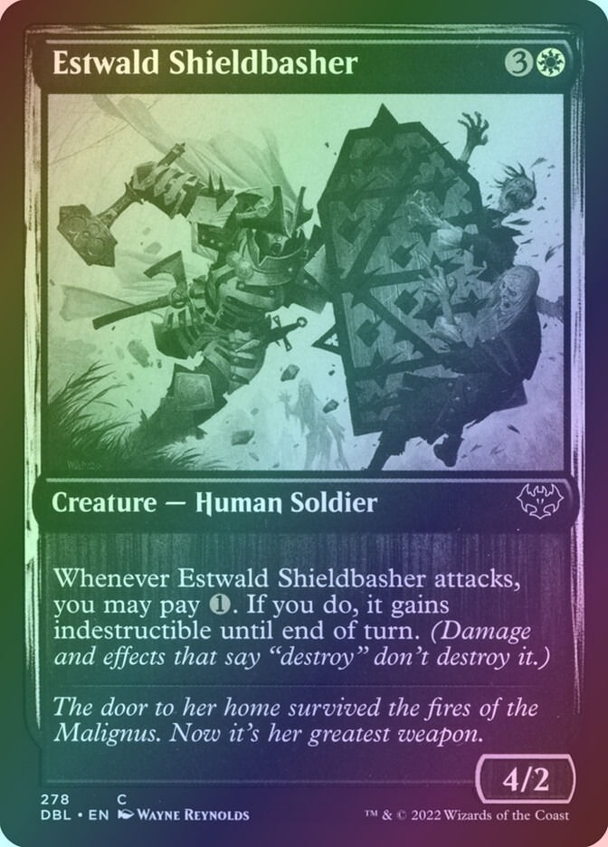Estwald Shieldbasher (DBL) (278) / Foil