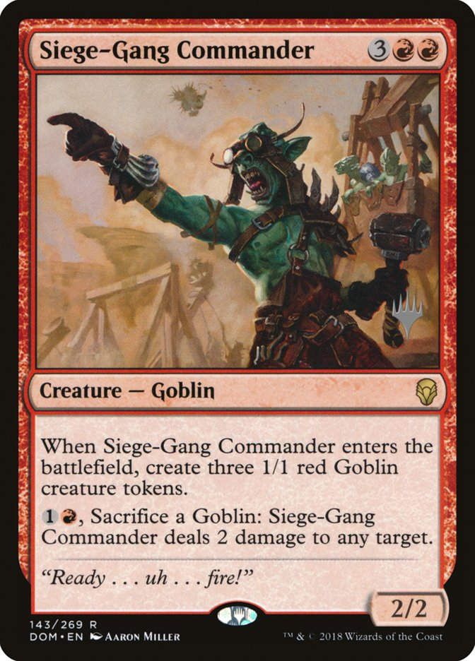 Siege-Gang Commander (PDOM) (143p)