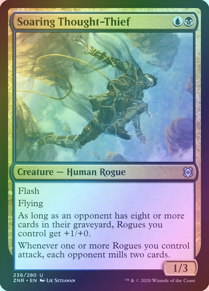 Soaring Thought-Thief (ZNR) (236) / Foil