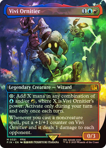 Vivi Ornitier (FIN) (321) / Borderless / Foil