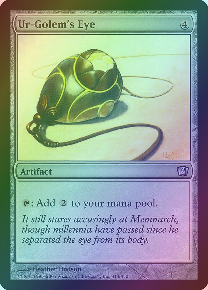 Ur-Golem's Eye (9ED) (314★) / Foil