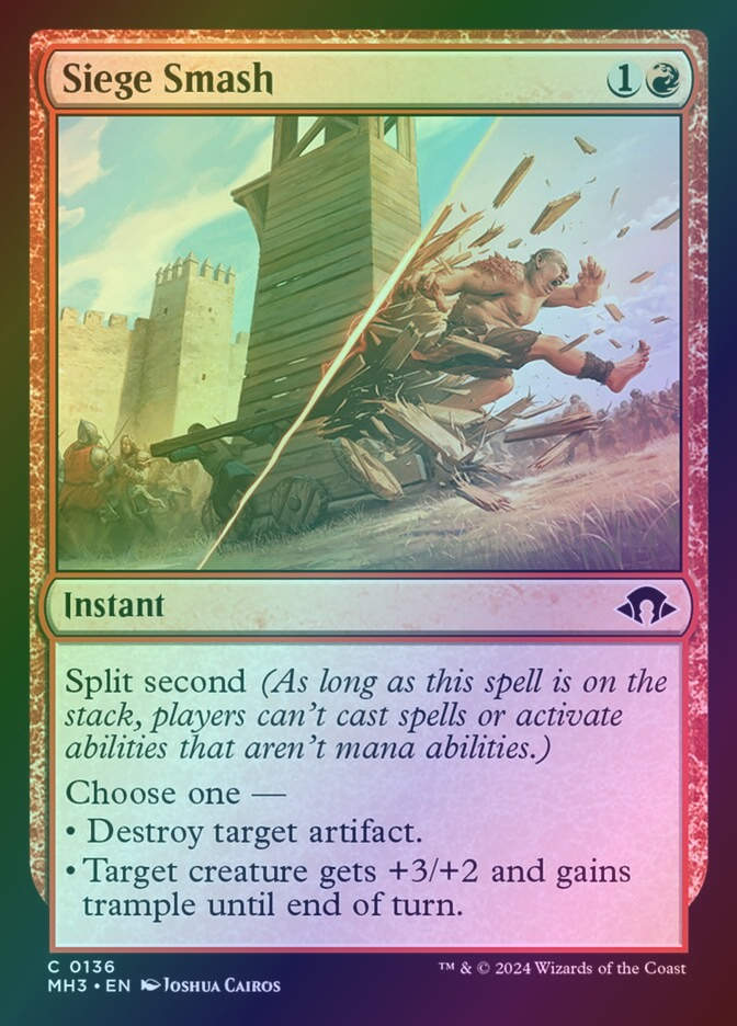 Siege Smash (MH3) (136) / Foil