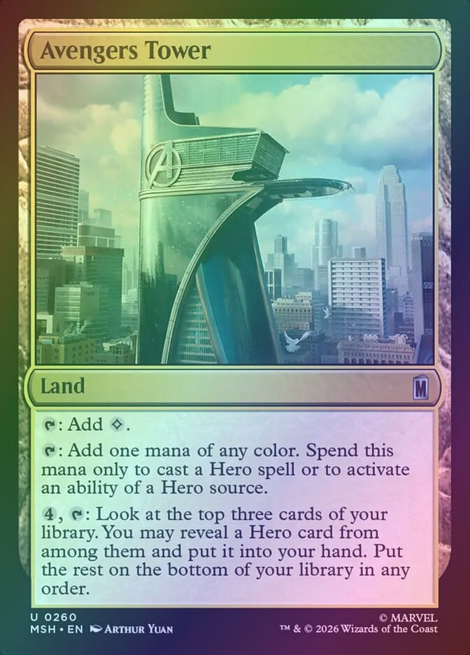 Avengers Tower (MSH) (260) / Foil