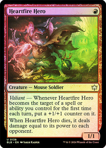 Heartfire Hero (blb) (138) / Foil