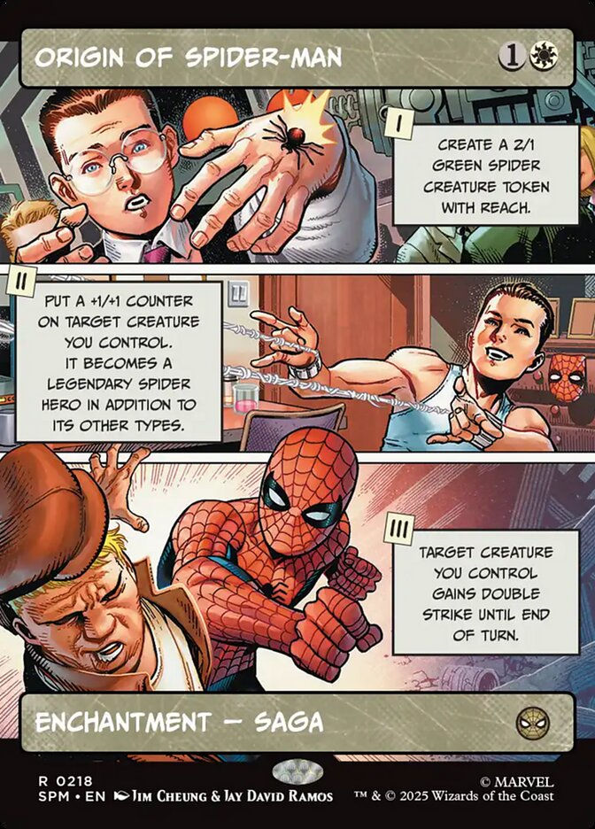 Origin of Spider-Man (SPM) (218) / Showcase