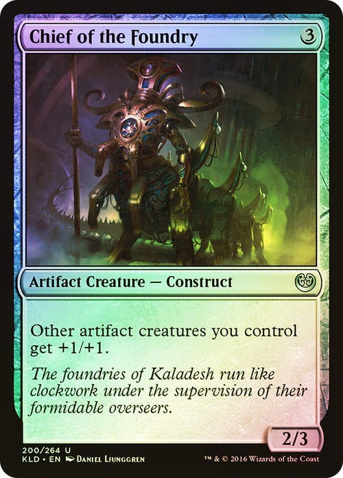Chief of the Foundry (KLD) / Foil