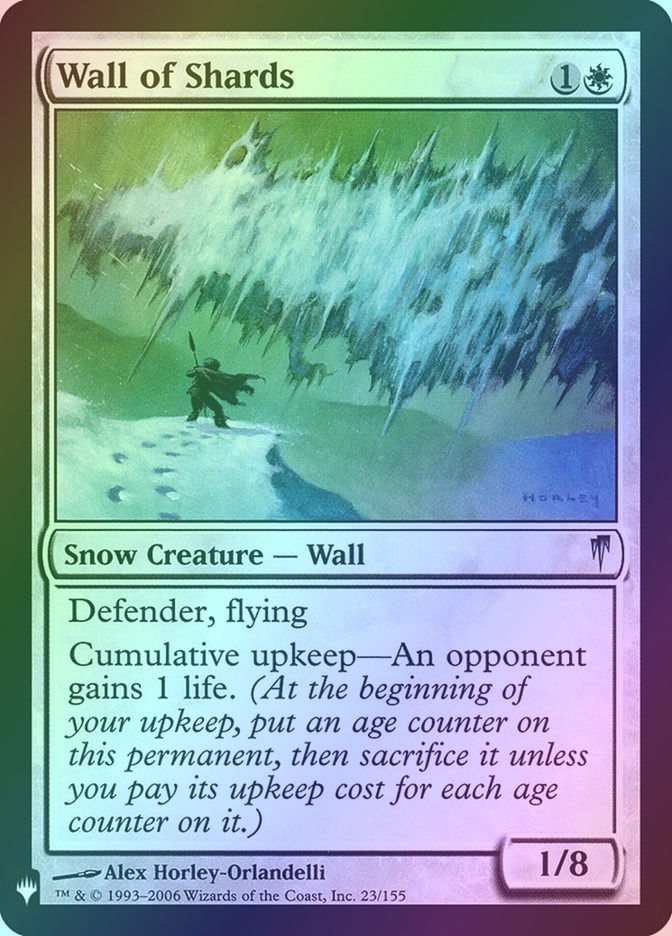 Wall of Shards (PLST) (CSP-23) / Foil