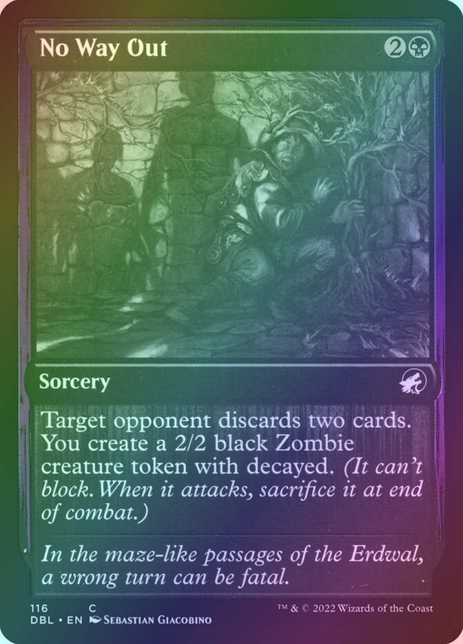No Way Out (DBL) (116) / Foil