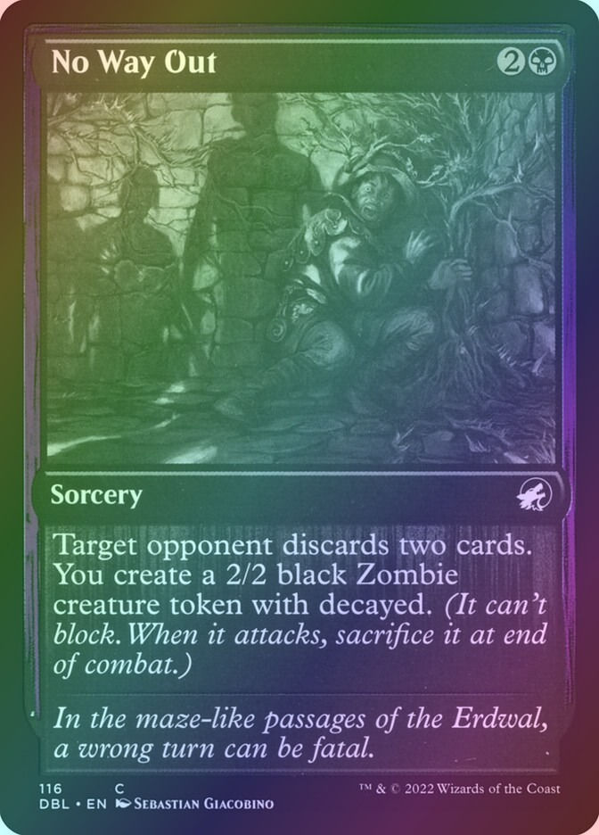 No Way Out (DBL) (116) / Foil