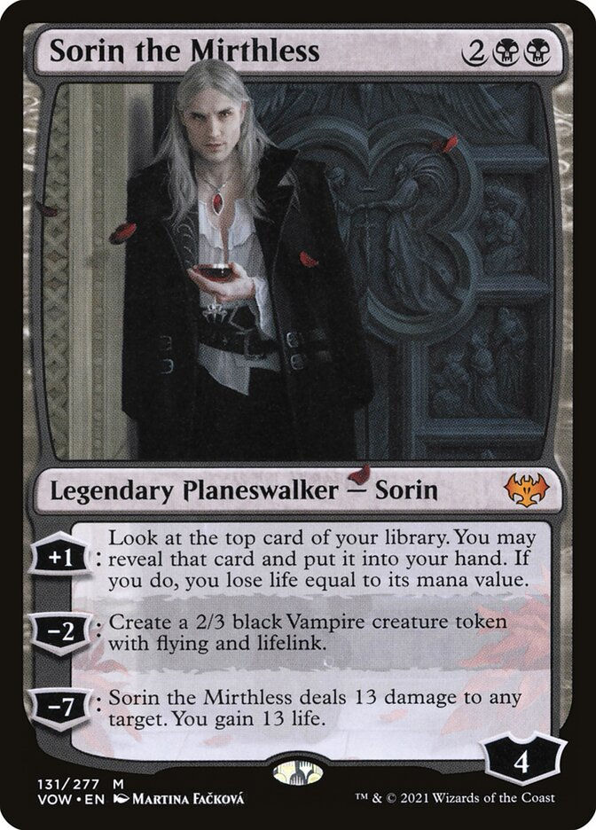 Sorin the Mirthless (VOW) (131)