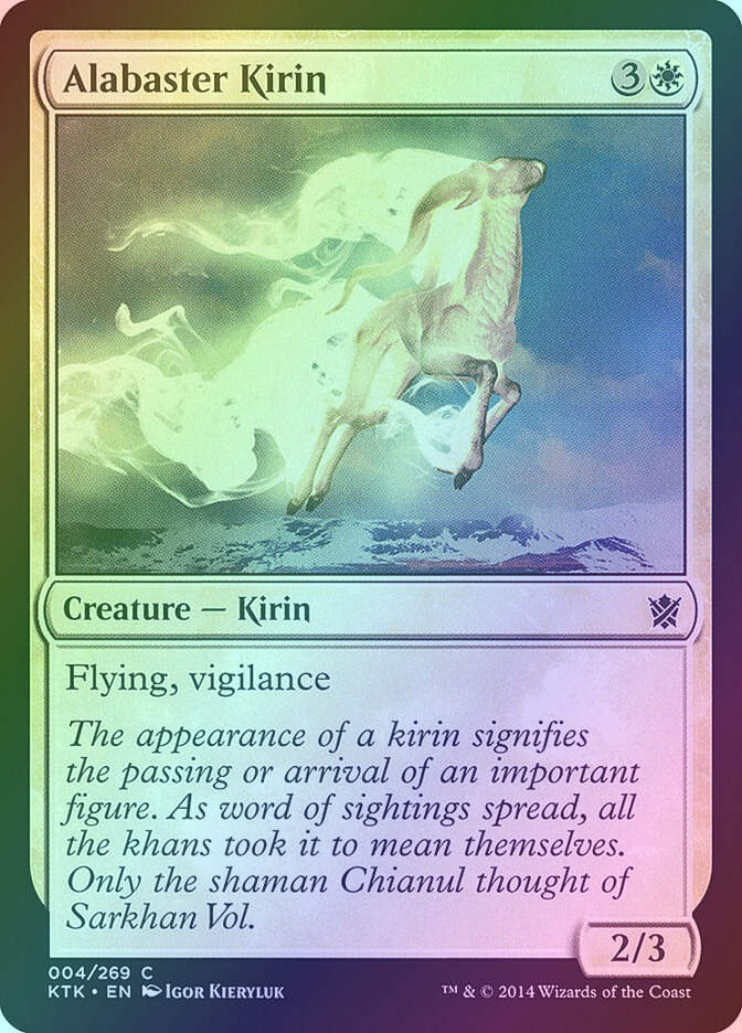 Alabaster Kirin (KTK) (4) / Foil