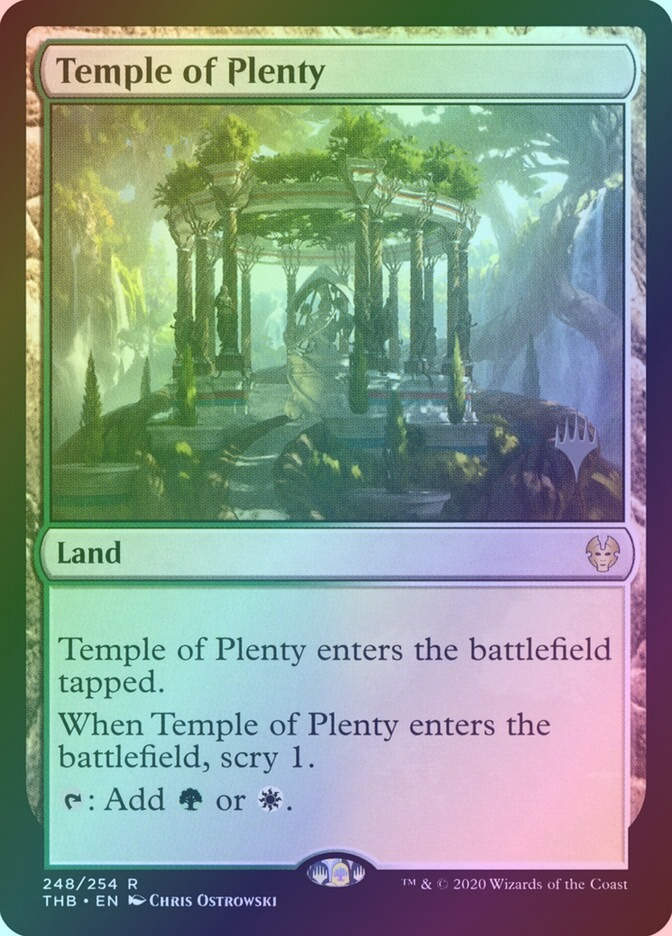 Temple of Plenty (PTHB) (248p) / Foil