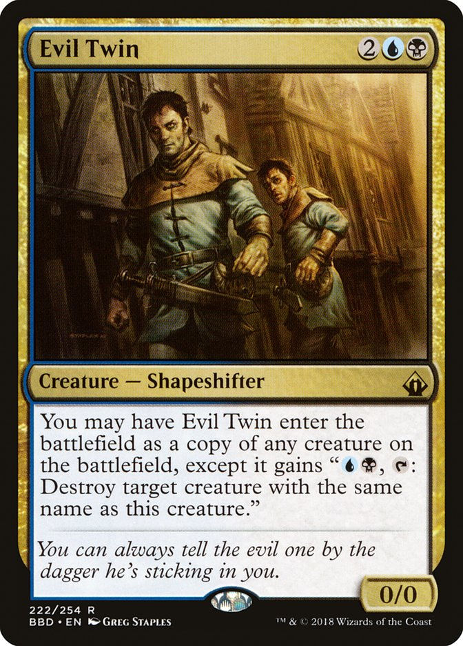 Evil Twin (BBD) (222) / Foil