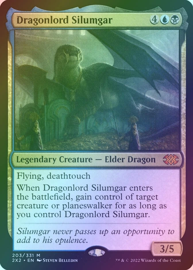 Dragonlord Silumgar (2X2) (203) / Foil