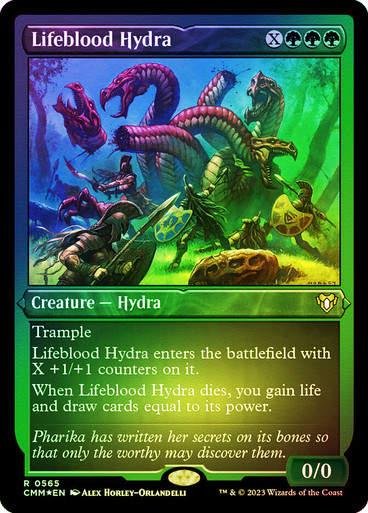 Lifeblood Hydra (cmm) / Foil Etched