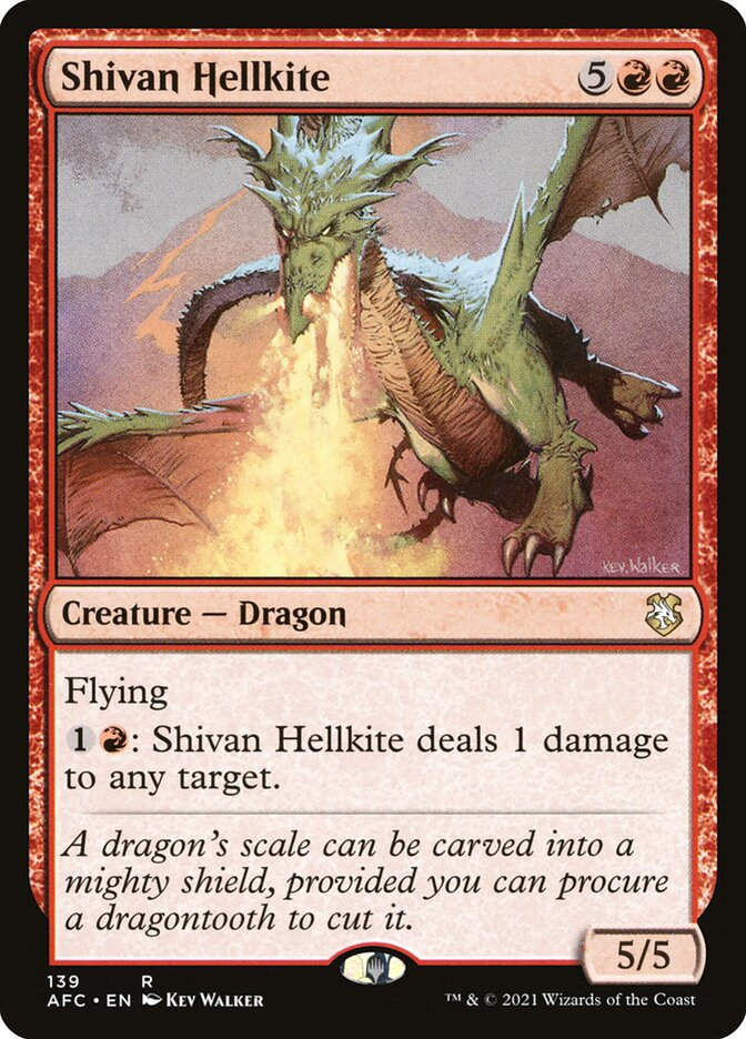 Shivan Hellkite (AFC) (139)